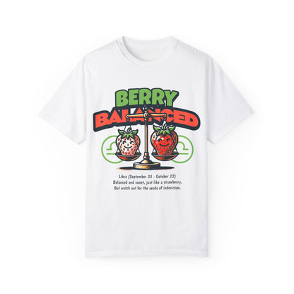 Berry Balanced Unisex Garment-Dyed T-shirt