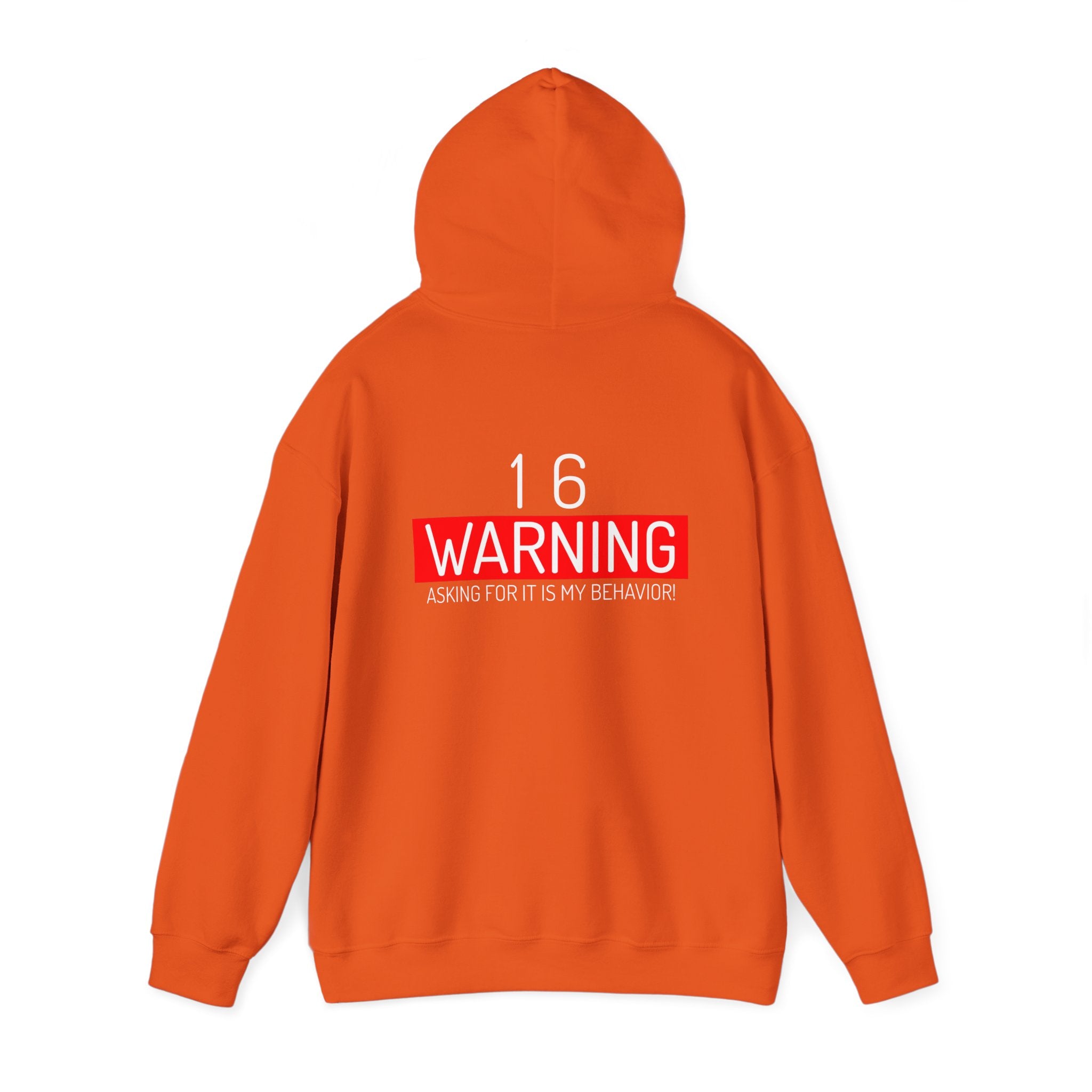 16 Warning Unisex Heavy Blend™ Hooded Sweatshirt