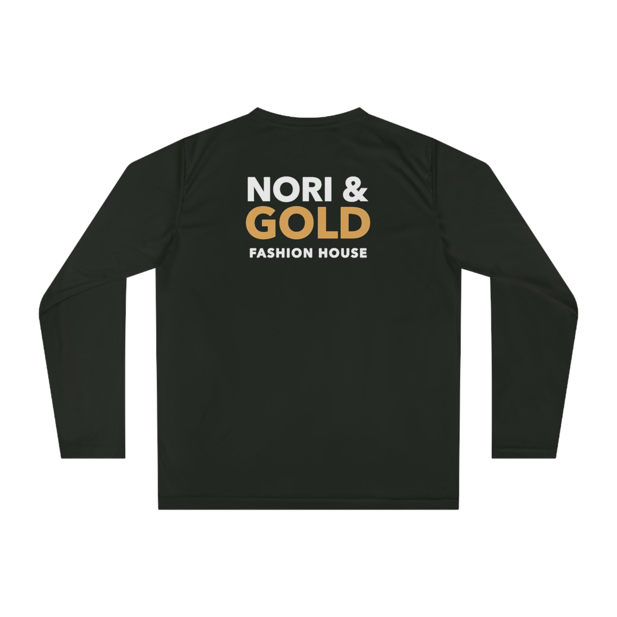 Nori &amp; Gold Everyday Unisex Performance Long Sleeve Shirt