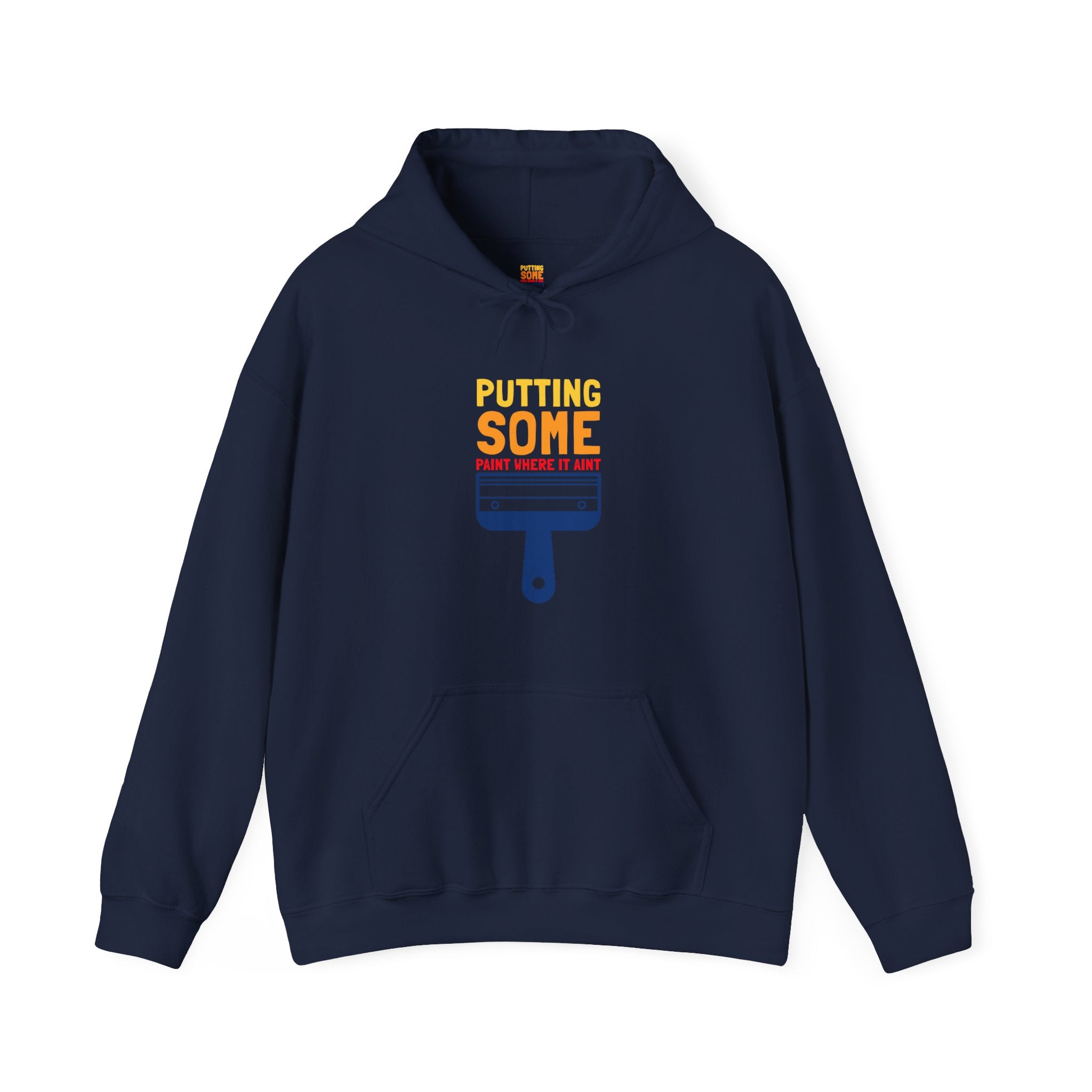 Putting Some Paint Where It Aint Unisex Heavy Blend™ Hooded Sweatshirt