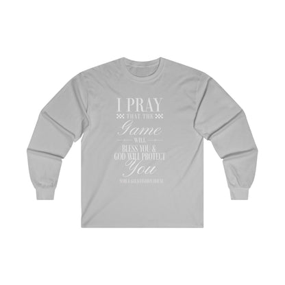 Game Bless God Protects Unisex Ultra Cotton Long Sleeve Tee