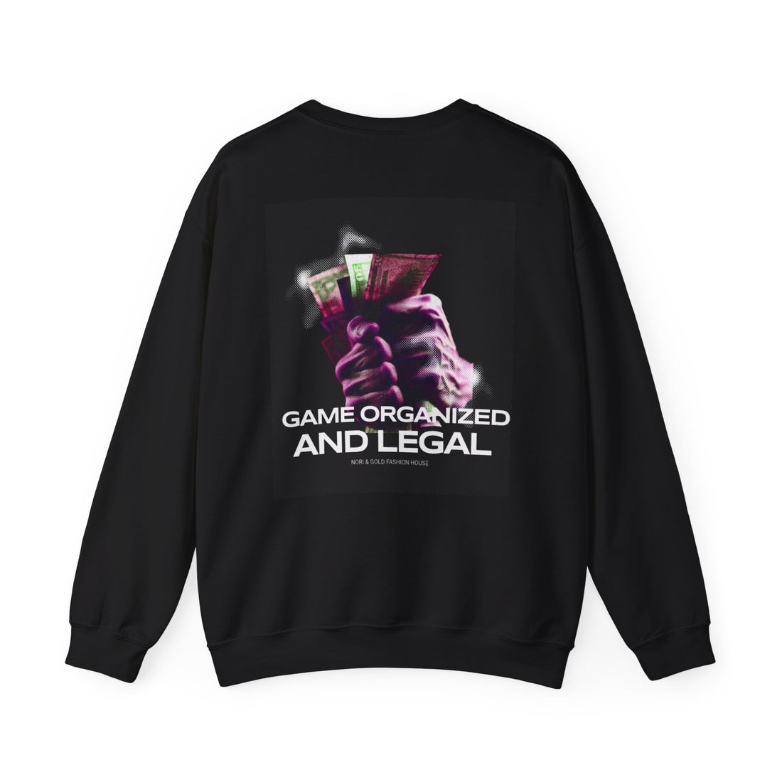 Game Organized And Legal Unisex Heavy Blend™ Crewneck Sweatshirt