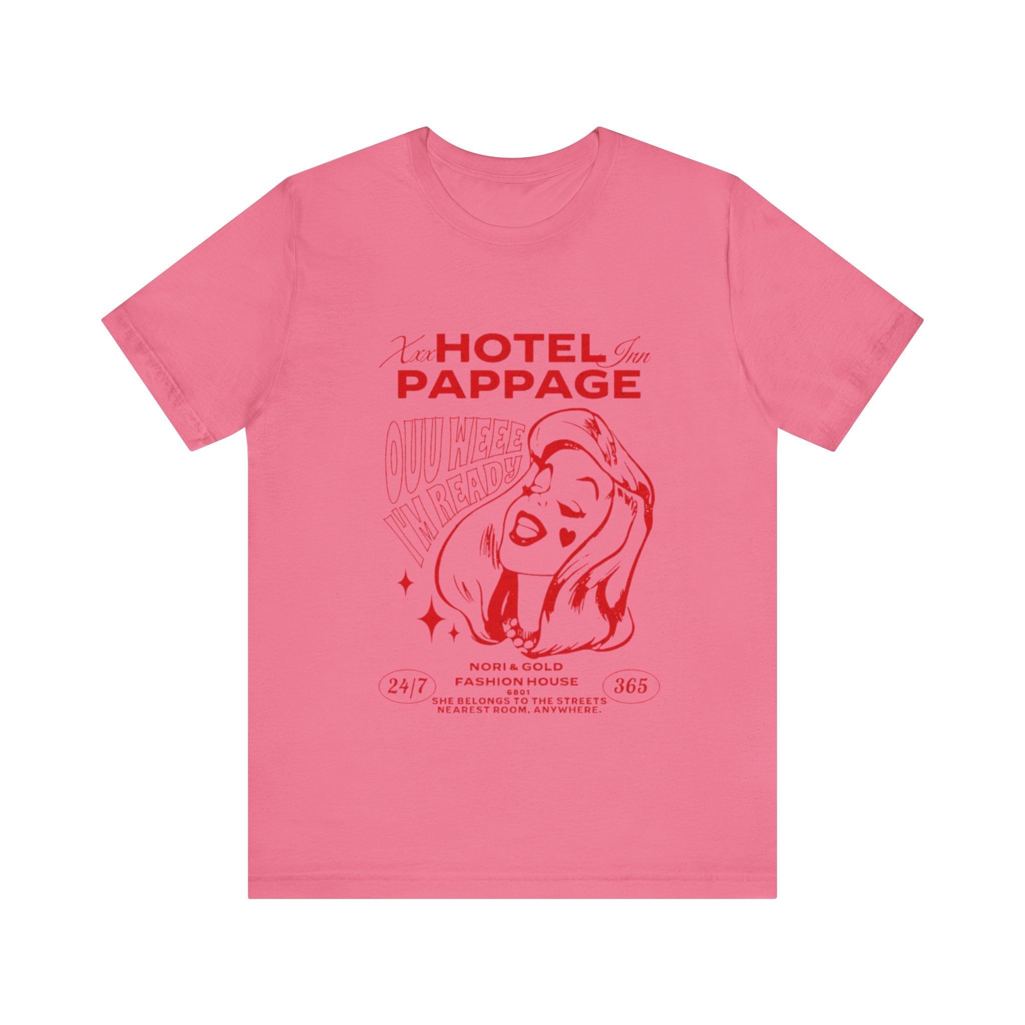 Hotel Pappage Unisex Jersey Short Sleeve Tee