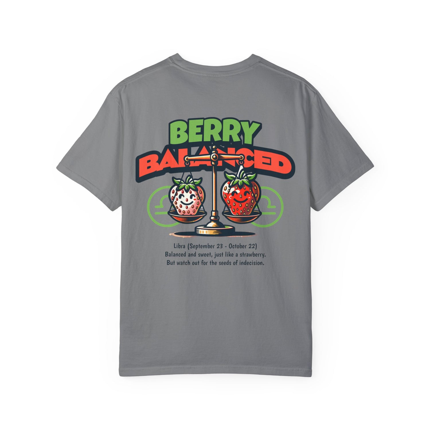 Berry Balanced Unisex Garment-Dyed T-shirt