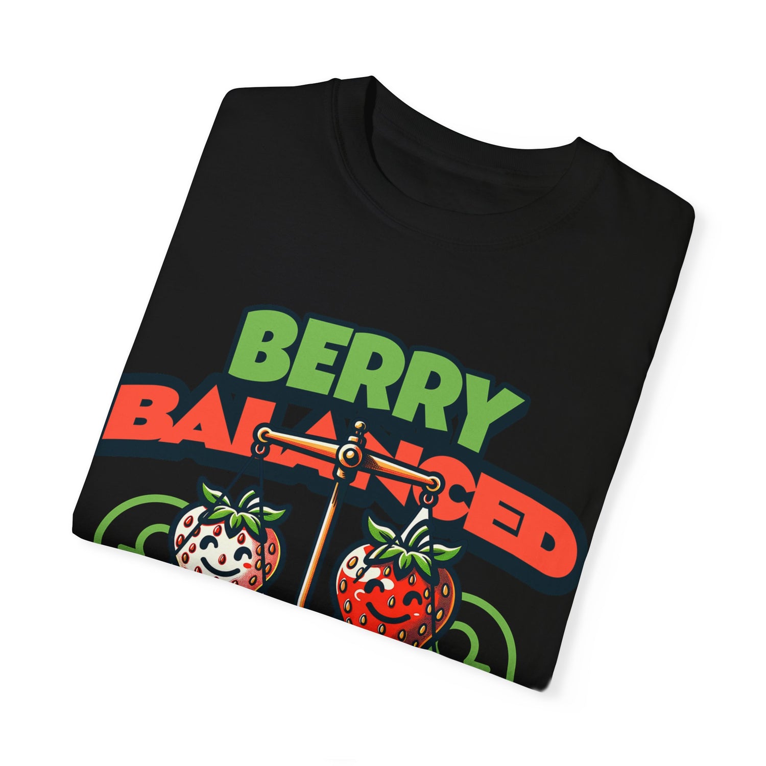 Berry Balanced Unisex Garment-Dyed T-shirt