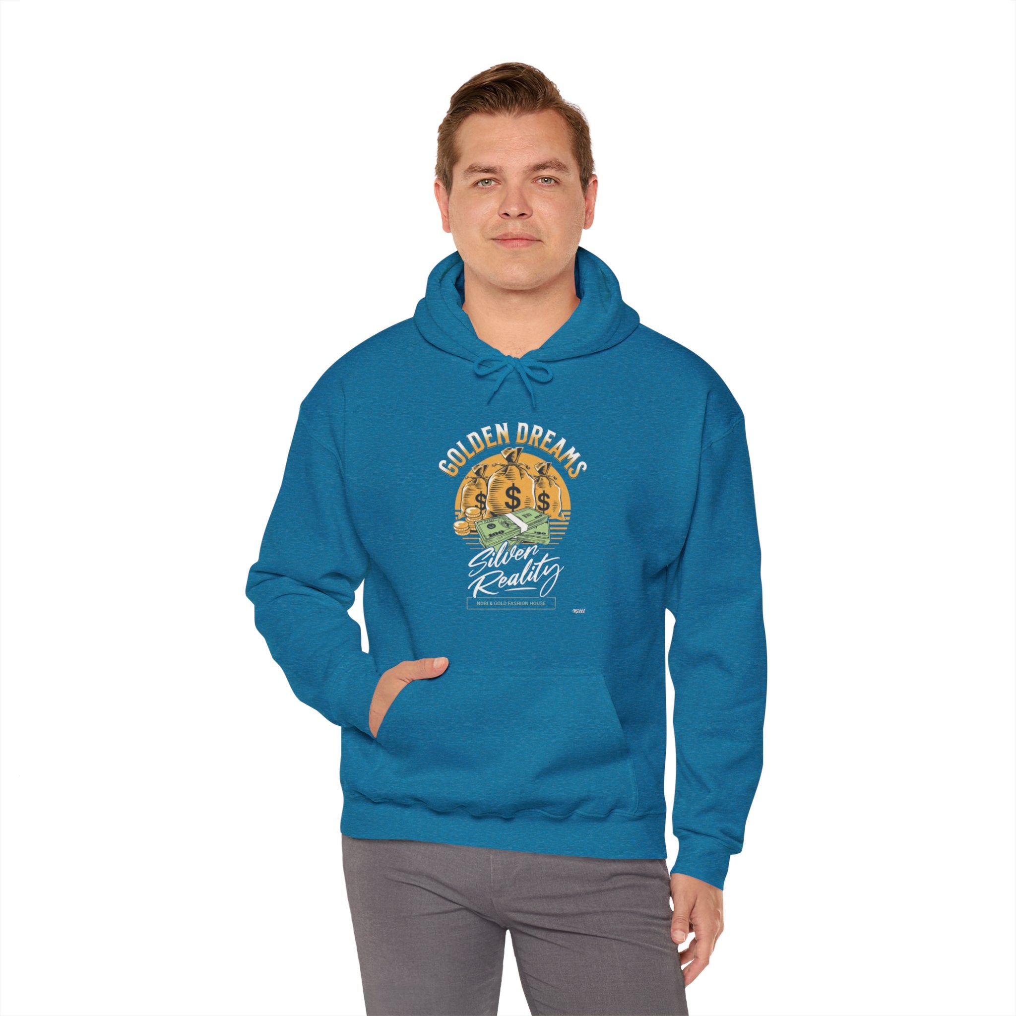 Golden Dreams Unisex Heavy Blend™ Hooded Sweatshirt