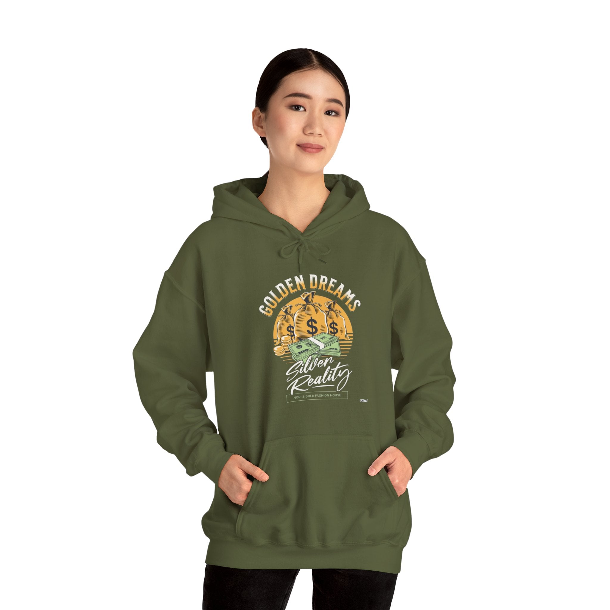 Golden Dreams Unisex Heavy Blend™ Hooded Sweatshirt