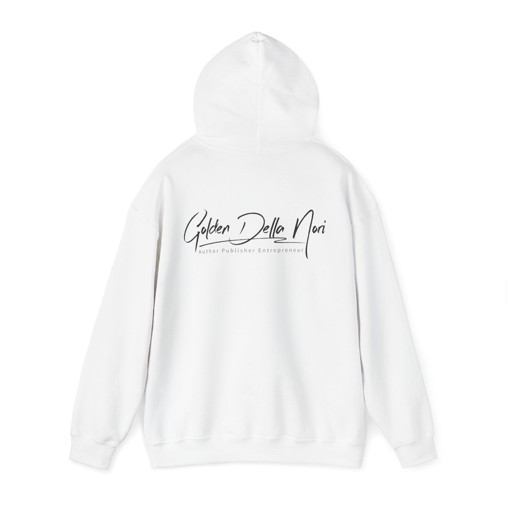 Golden Della Nori Unisex Heavy Blend™ Hooded Author Sweatshirt