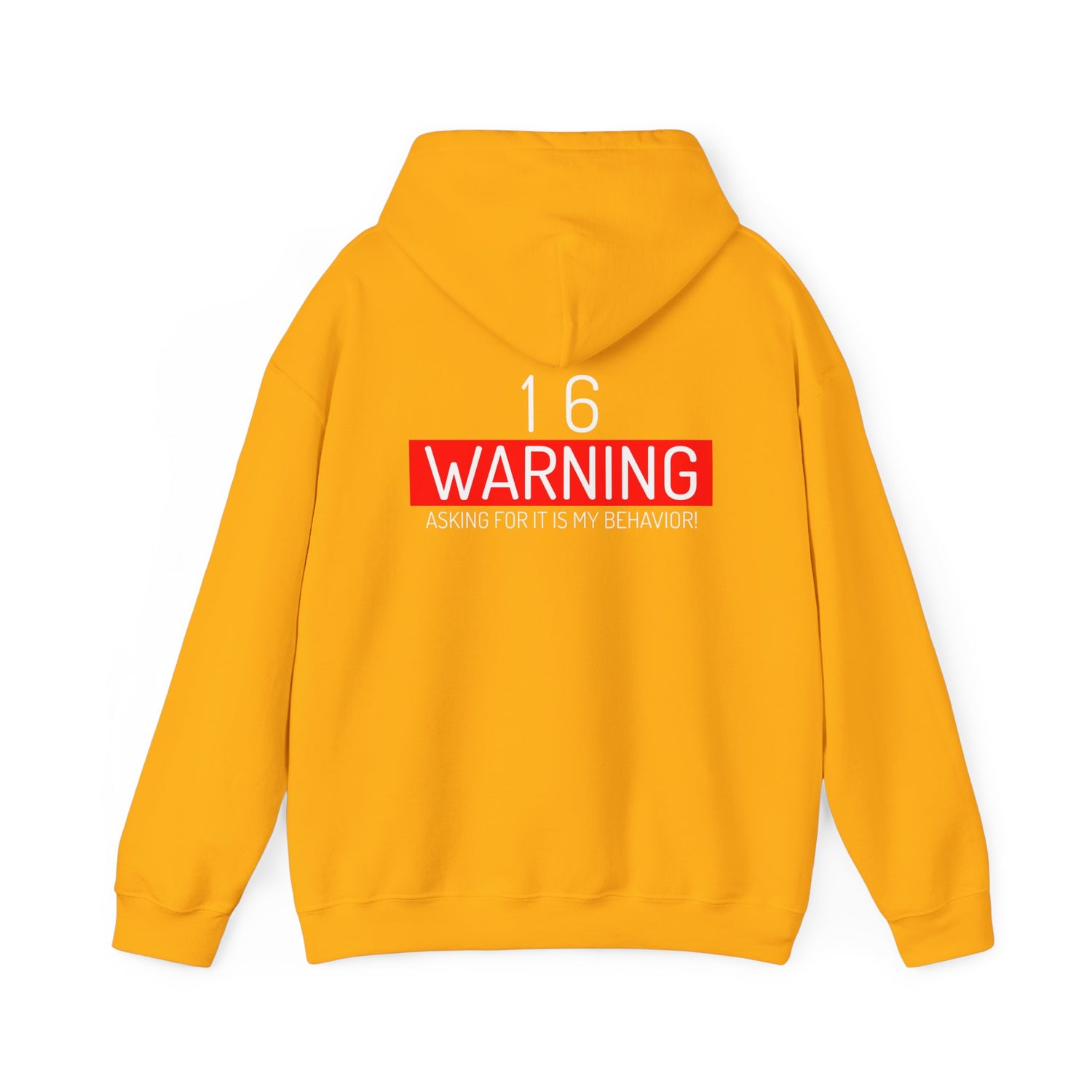 16 Warning Unisex Heavy Blend™ Hooded Sweatshirt