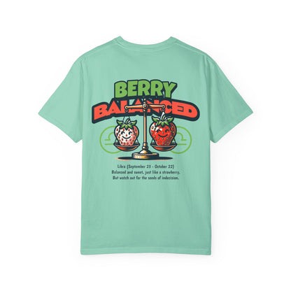 Berry Balanced Unisex Garment-Dyed T-shirt