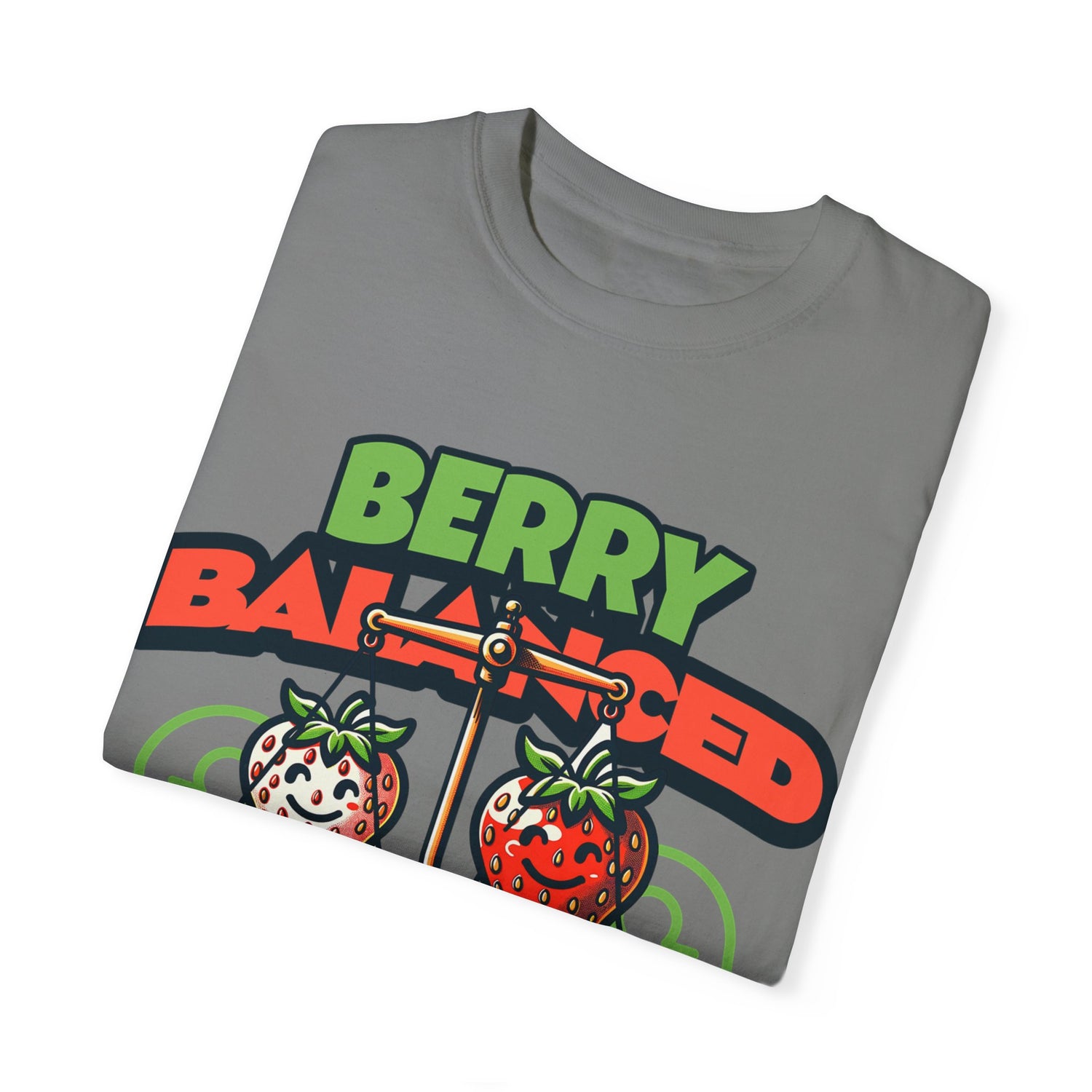 Berry Balanced Unisex Garment-Dyed T-shirt