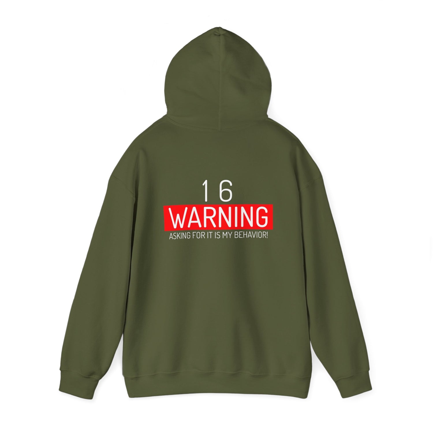 16 Warning Unisex Heavy Blend™ Hooded Sweatshirt