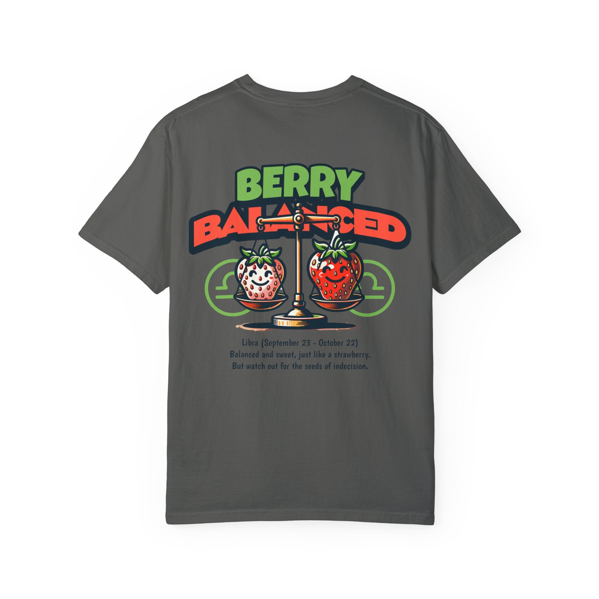 Berry Balanced Unisex Garment-Dyed T-shirt