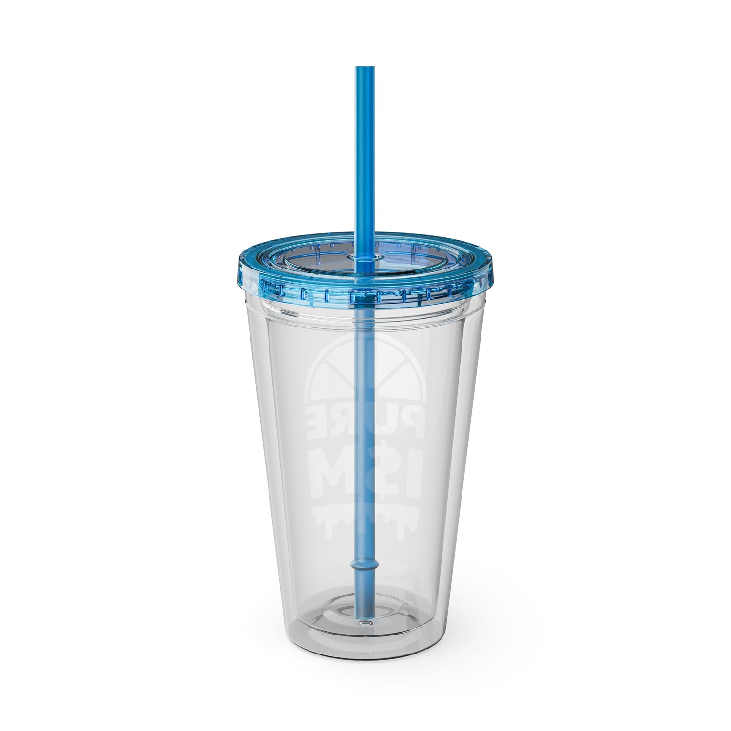 Pure I$M Sunsplash Tumbler with Straw, 16oz