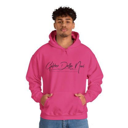 Golden Della Nori Unisex Heavy Blend™ Hooded Author Sweatshirt