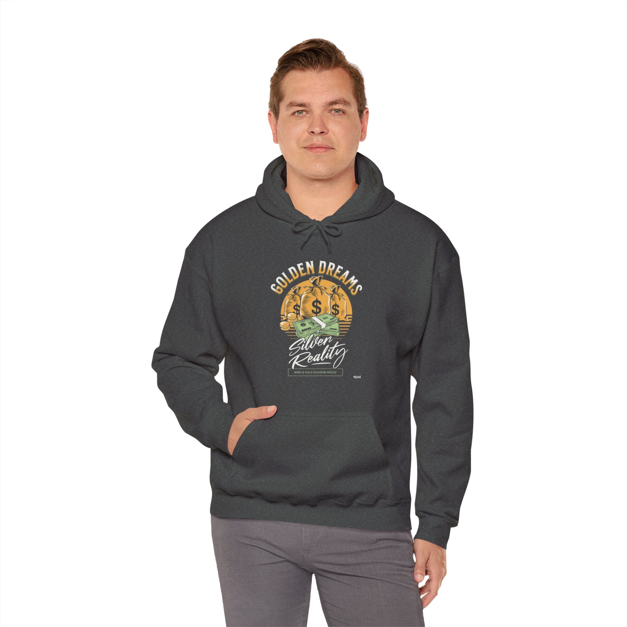 Golden Dreams Unisex Heavy Blend™ Hooded Sweatshirt