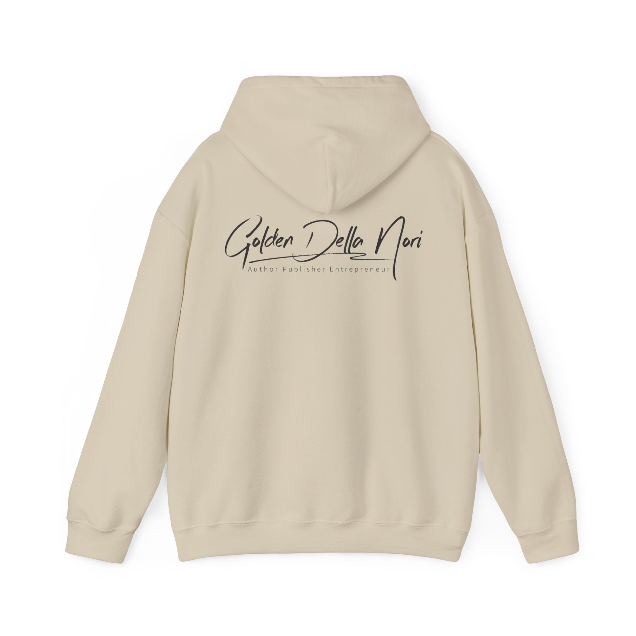 Golden Della Nori Unisex Heavy Blend™ Hooded Author Sweatshirt