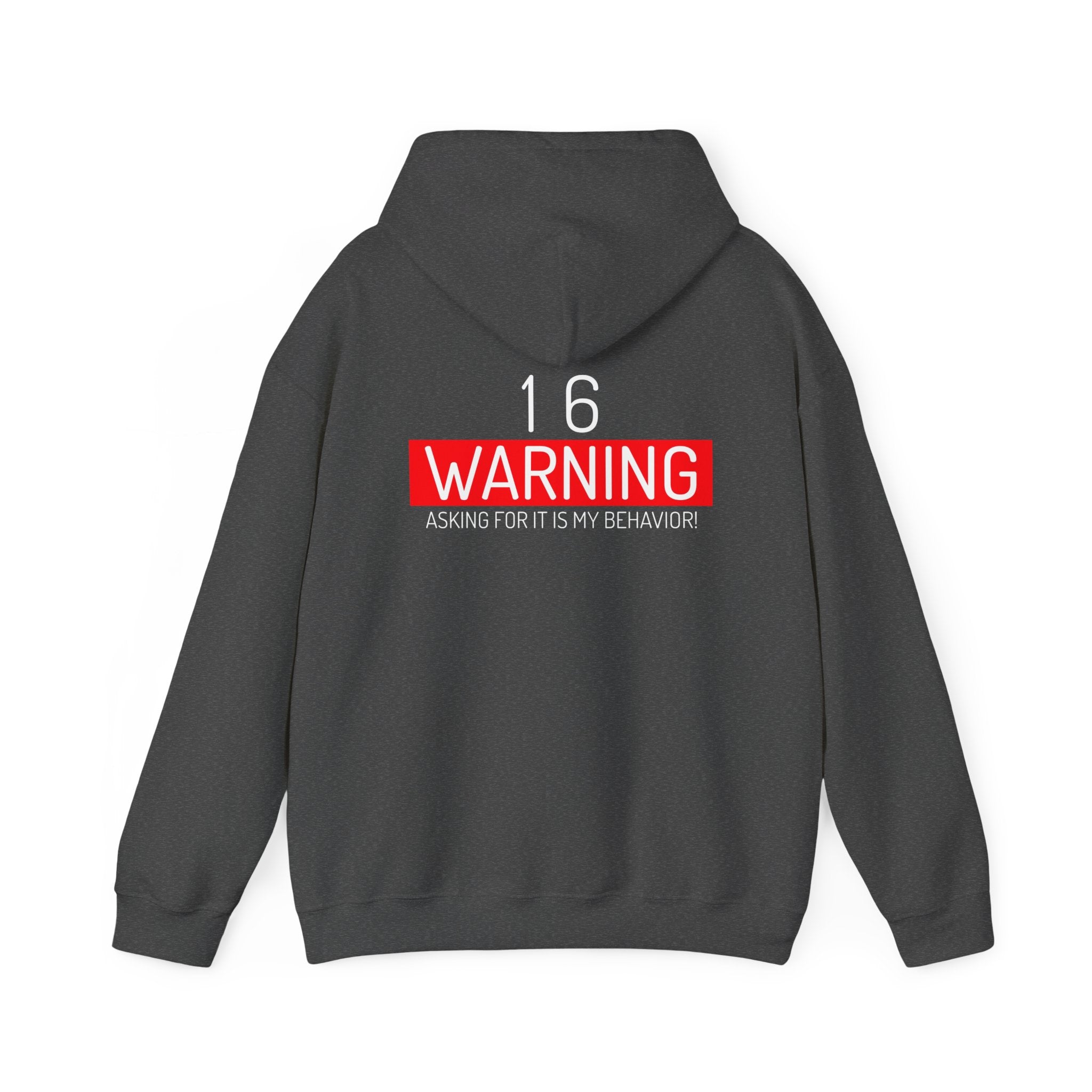 16 Warning Unisex Heavy Blend™ Hooded Sweatshirt