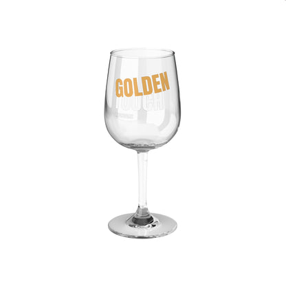 Golden Touch Drink-Ware Wine Glass, 12oz