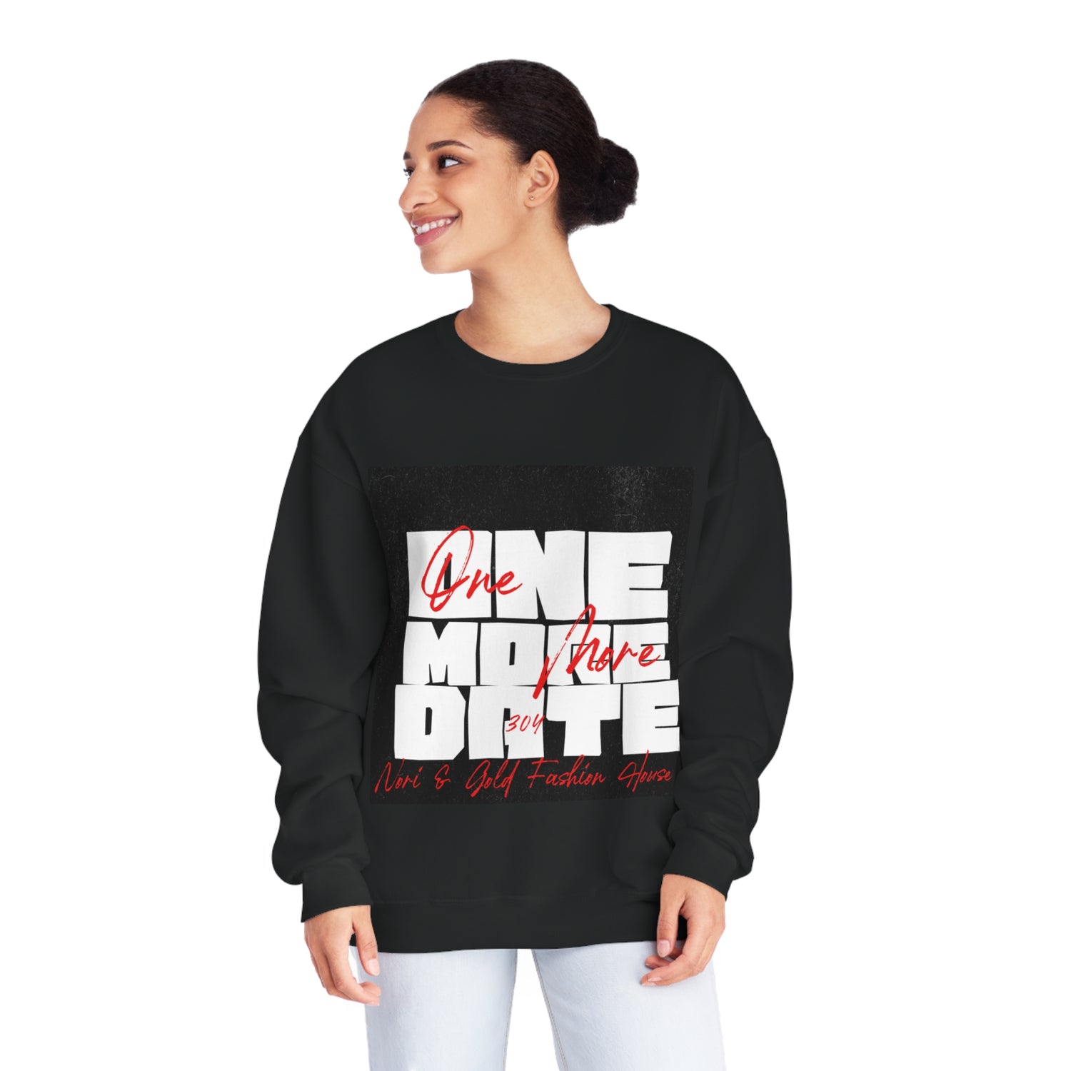 One More Date 304 Unisex NuBlend® Crewneck Sweatshirt