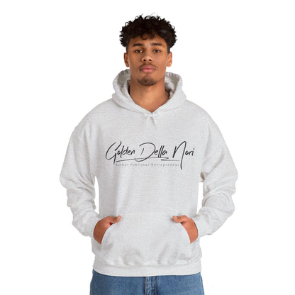 Golden Della Nori Unisex Heavy Blend™ Hooded Author Sweatshirt