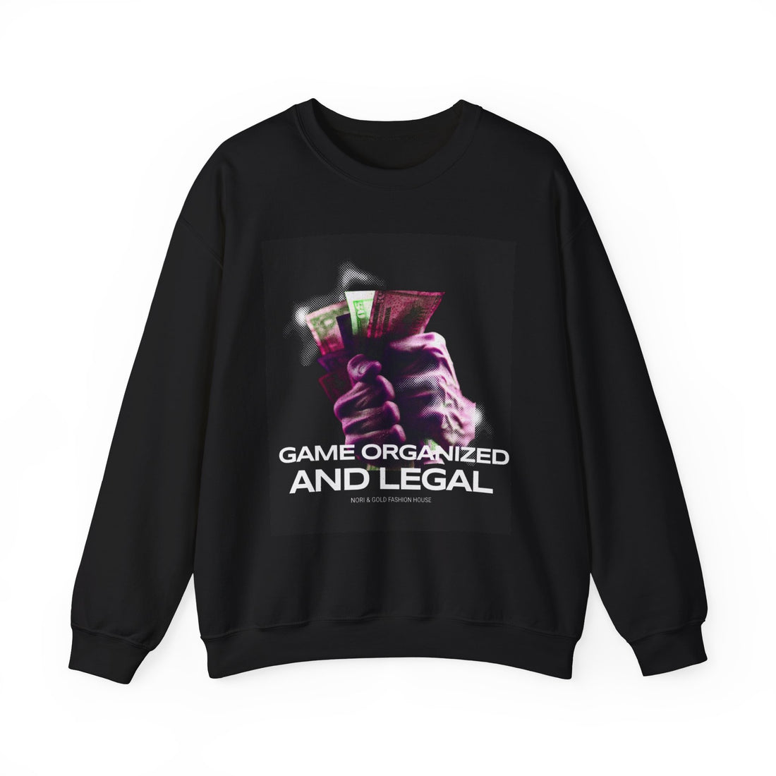 Game Organized And Legal Unisex Heavy Blend™ Crewneck Sweatshirt