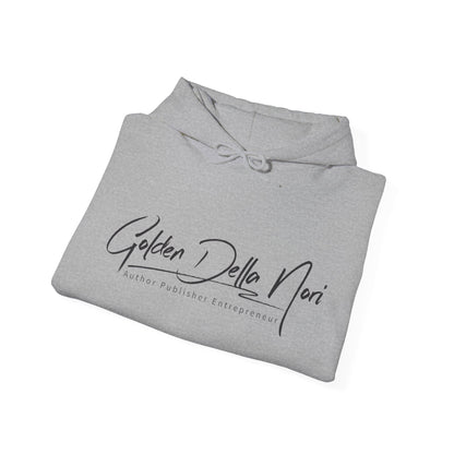 Golden Della Nori Unisex Heavy Blend™ Hooded Author Sweatshirt