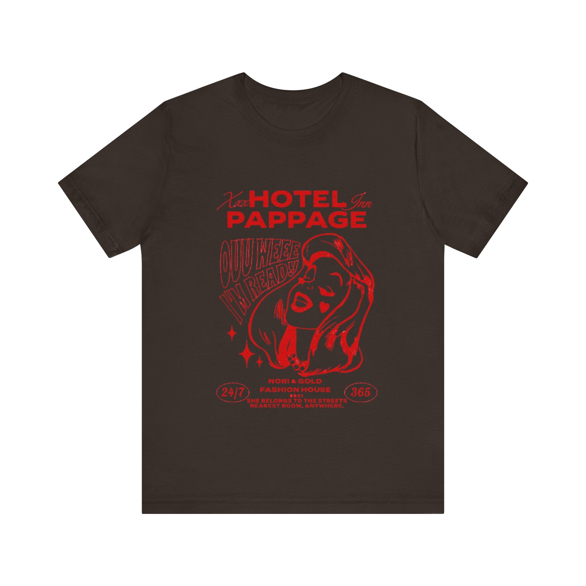 Hotel Pappage Unisex Jersey Short Sleeve Tee