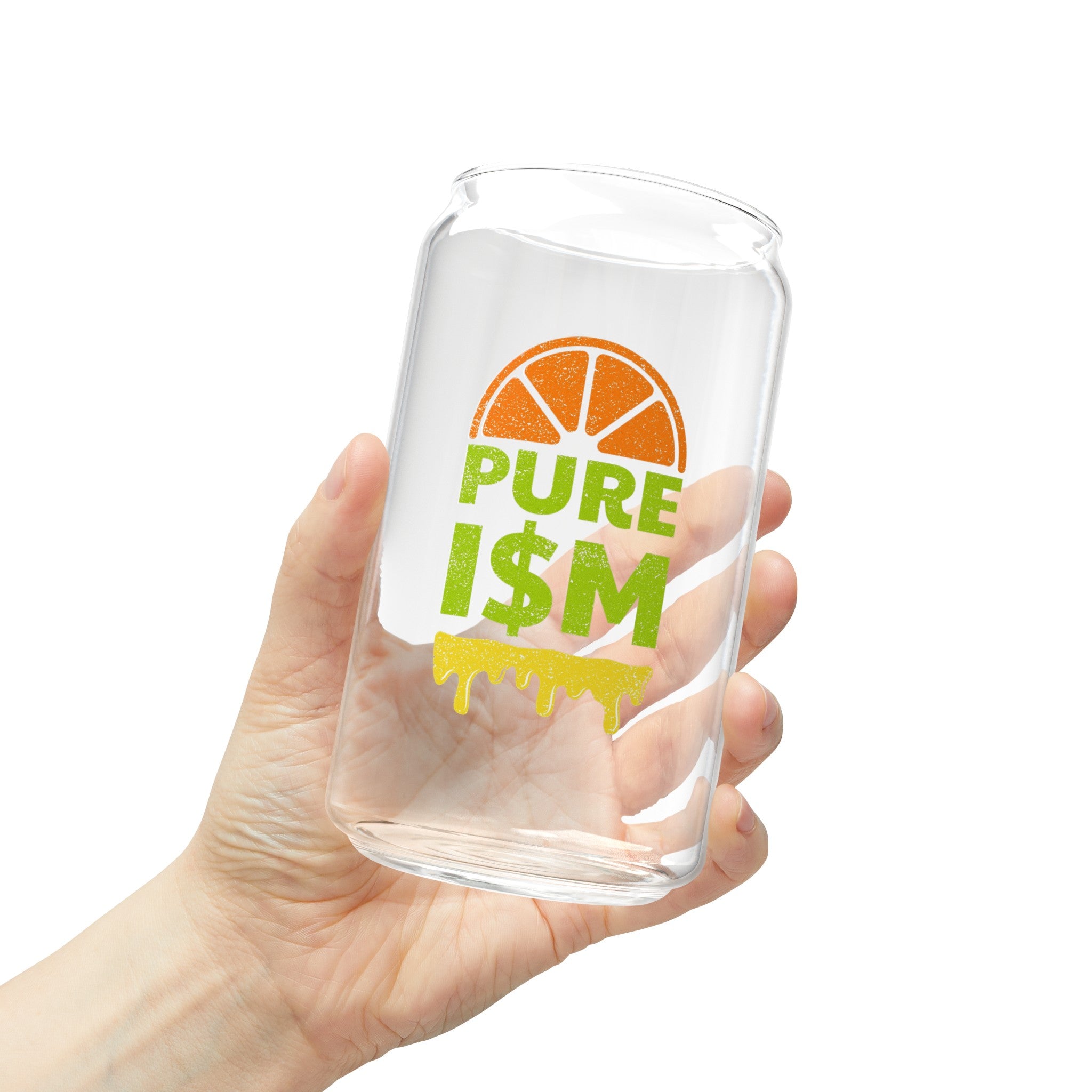 Pure I$m Sipper Glass, 16oz