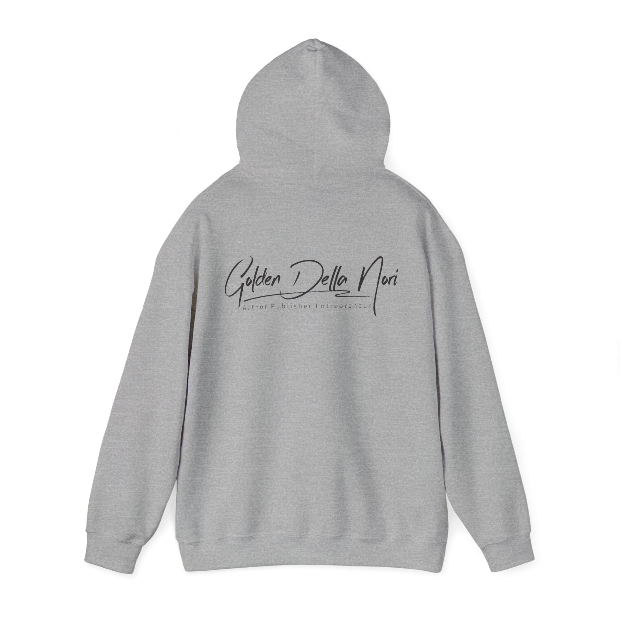 Golden Della Nori Unisex Heavy Blend™ Hooded Author Sweatshirt