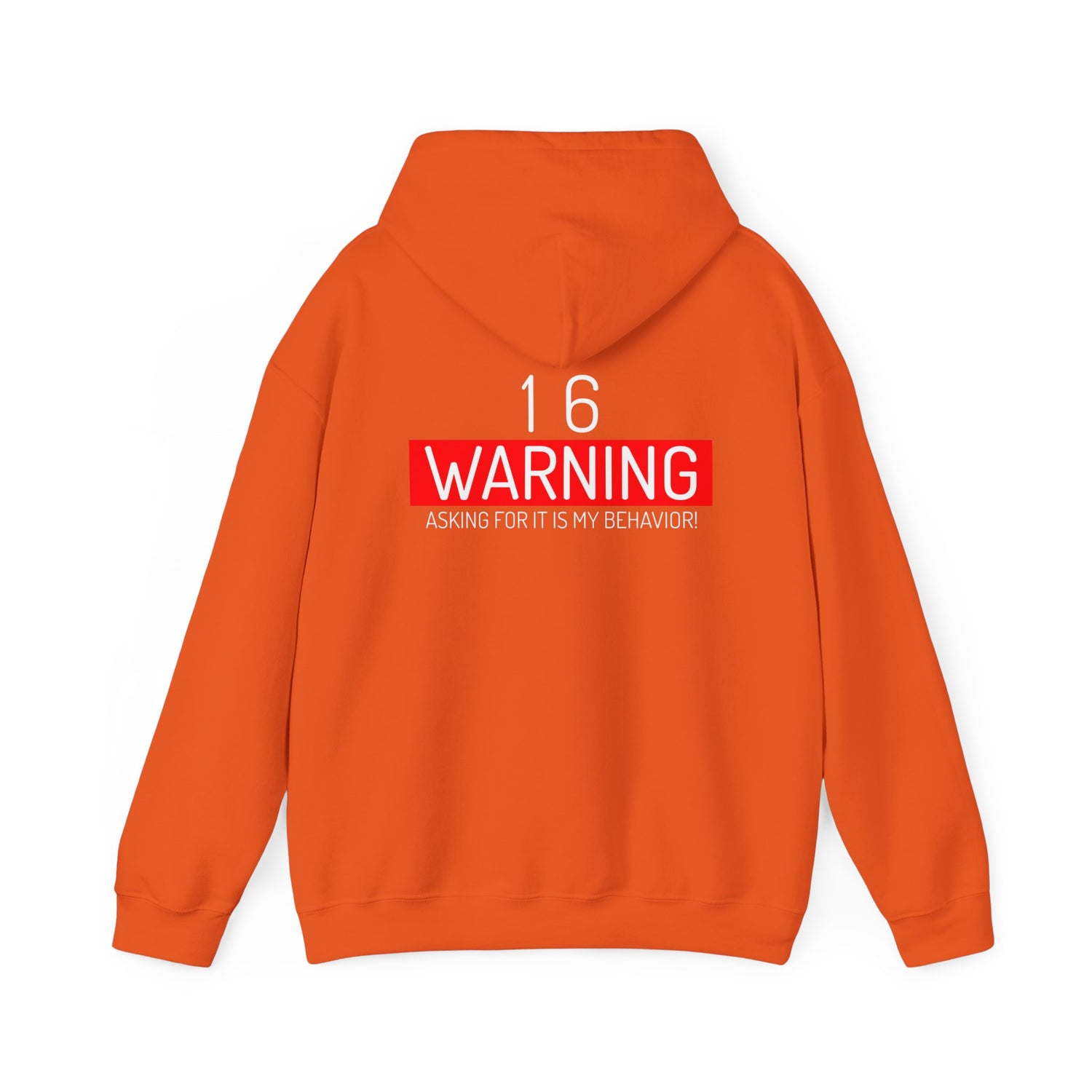 16 Warning Unisex Heavy Blend™ Hooded Sweatshirt