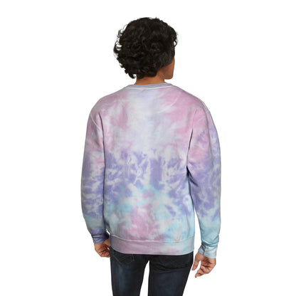 Snow Bunnies Want Mo Money Unisex Tie-Dye Sweatshirt