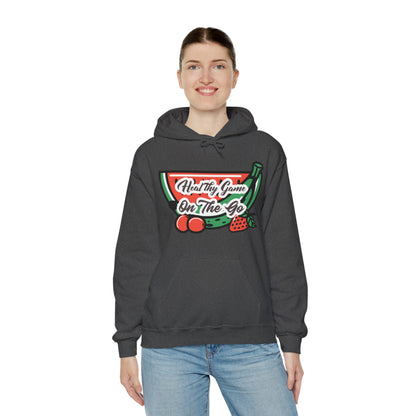 Healthy Game On The Go Unisex Heavy Blend™ Hooded Sweatshirt