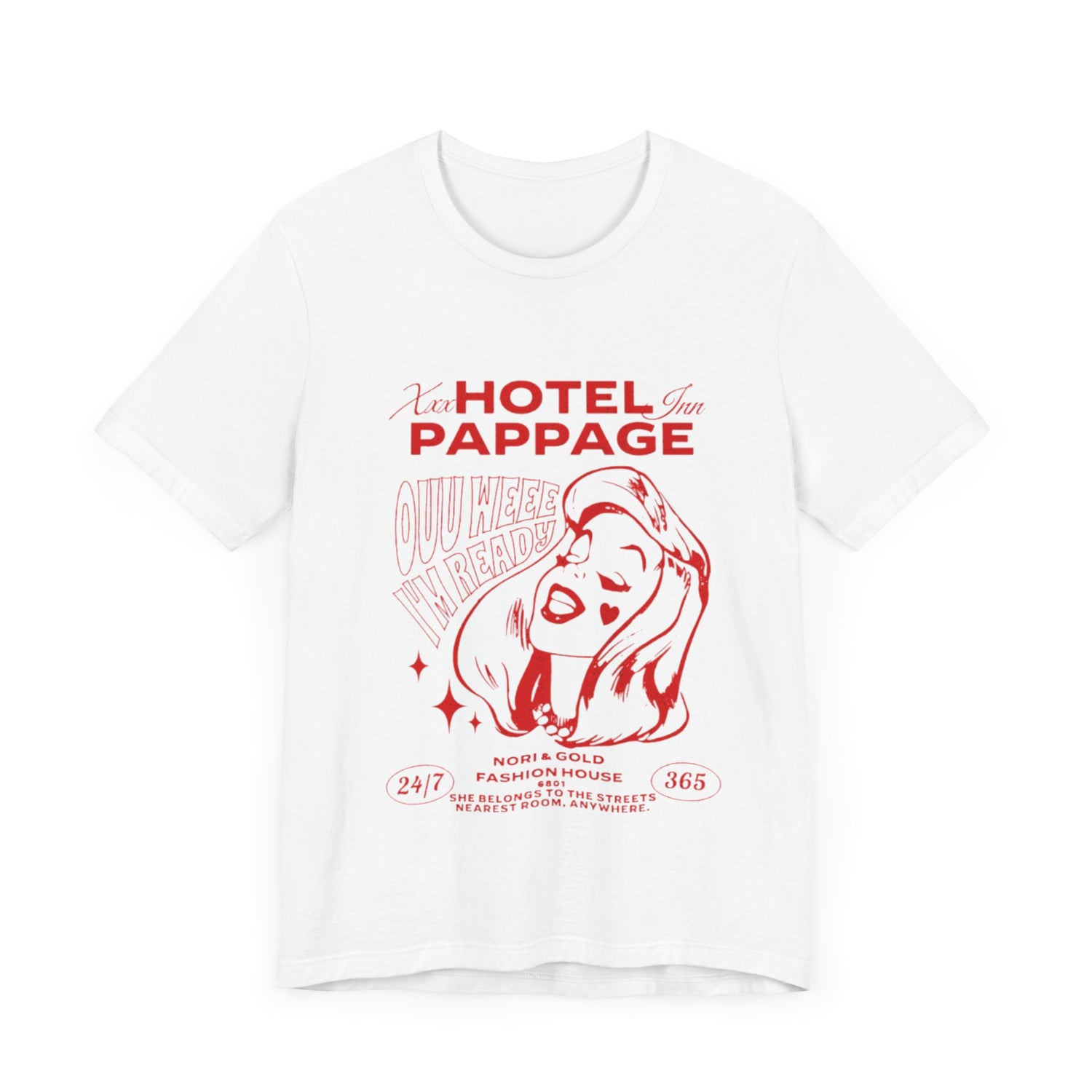 Hotel Pappage Unisex Jersey Short Sleeve Tee