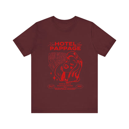 Hotel Pappage Unisex Jersey Short Sleeve Tee