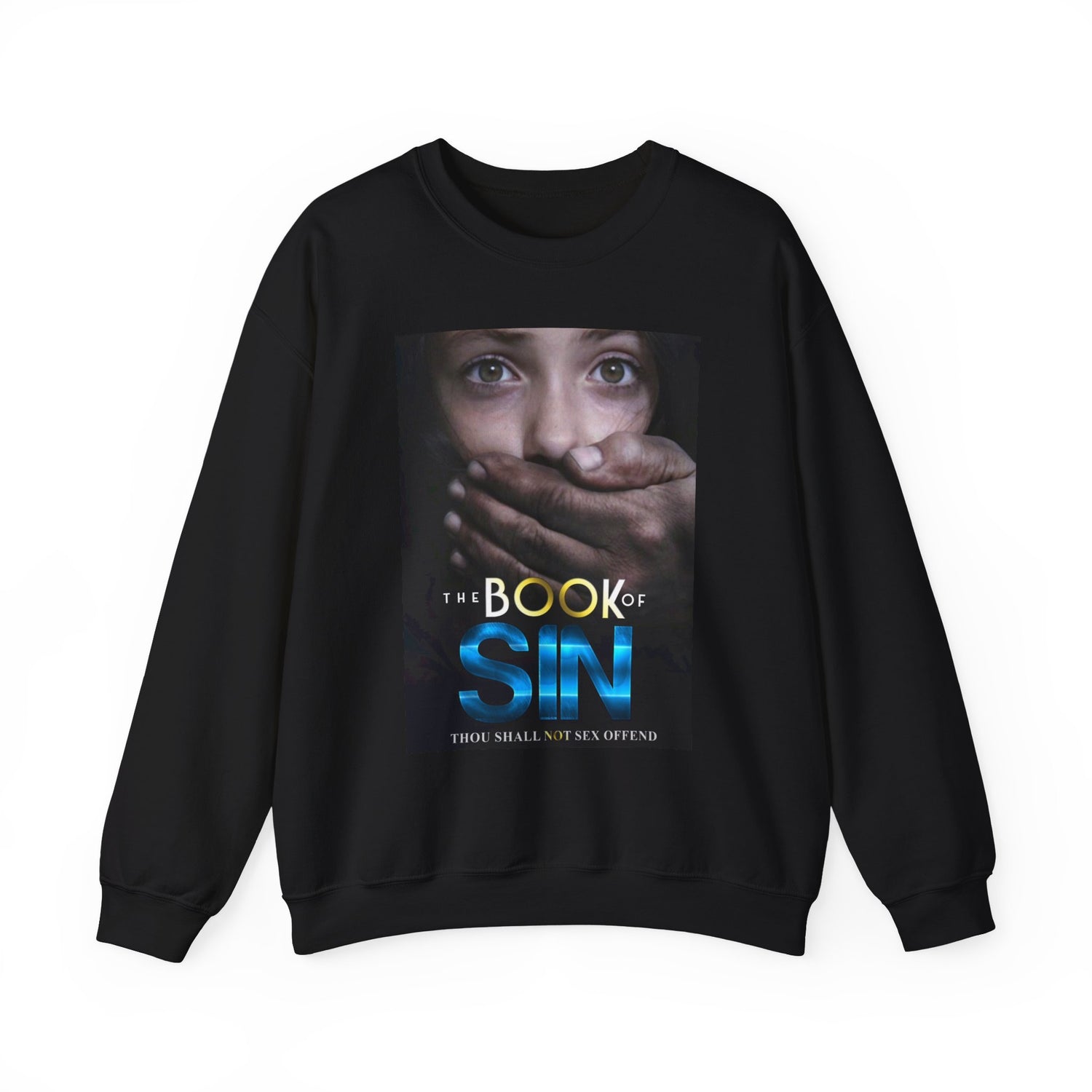 The Book Of Sin Unisex Heavy Blend™ Crewneck Sweatshirt