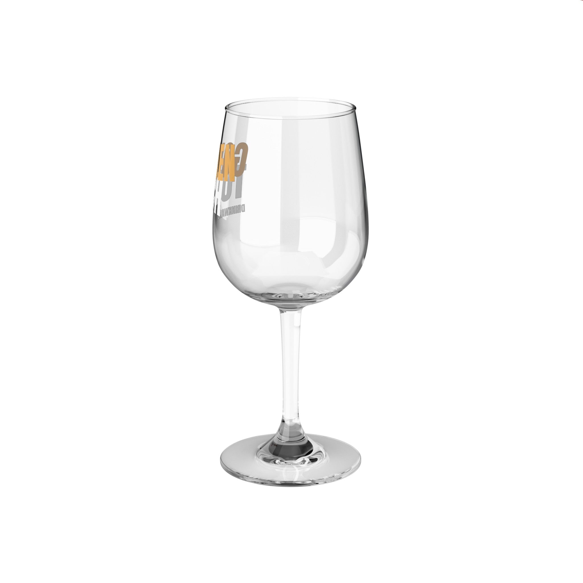 Golden Touch Drink-Ware Wine Glass, 12oz