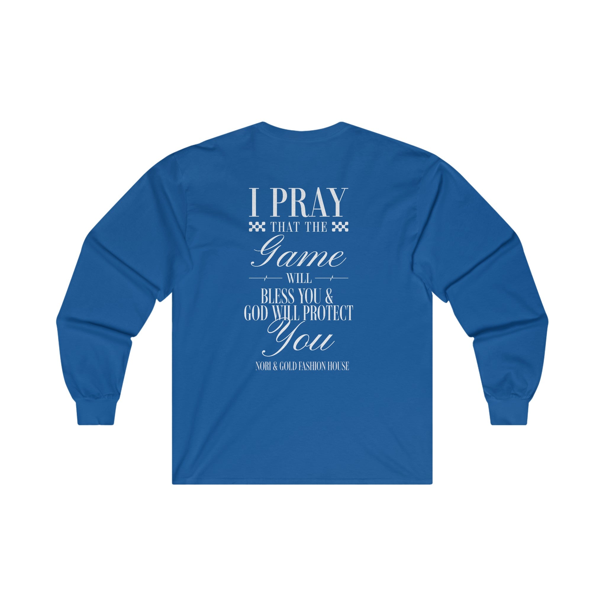 Game Bless God Protects Unisex Ultra Cotton Long Sleeve Tee