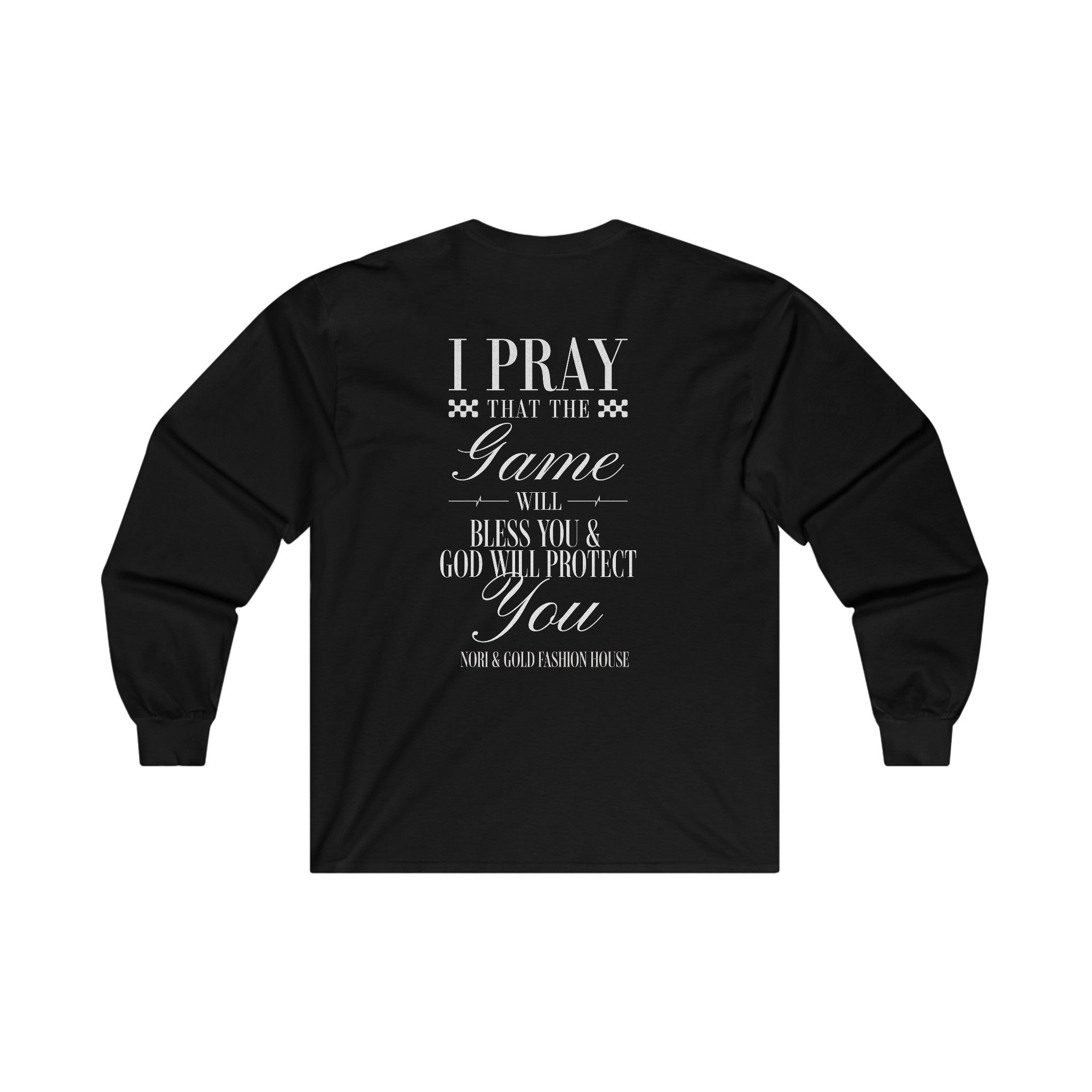 Game Bless God Protects Unisex Ultra Cotton Long Sleeve Tee