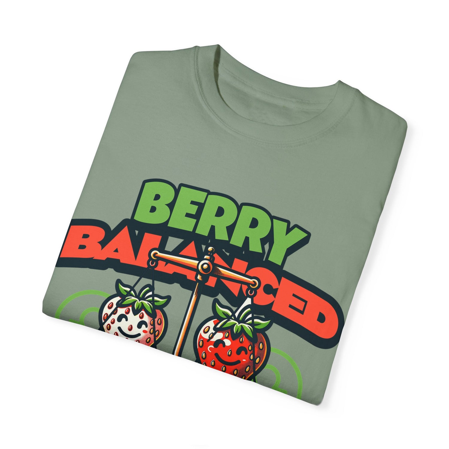 Berry Balanced Unisex Garment-Dyed T-shirt