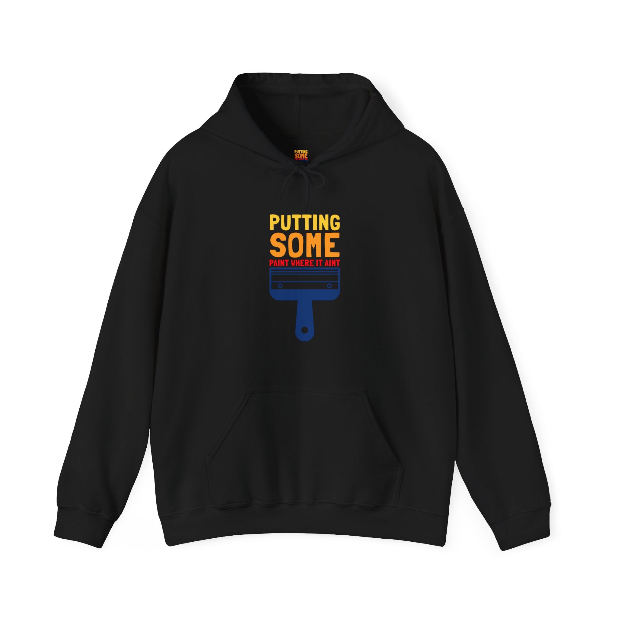 Putting Some Paint Where It Aint Unisex Heavy Blend™ Hooded Sweatshirt