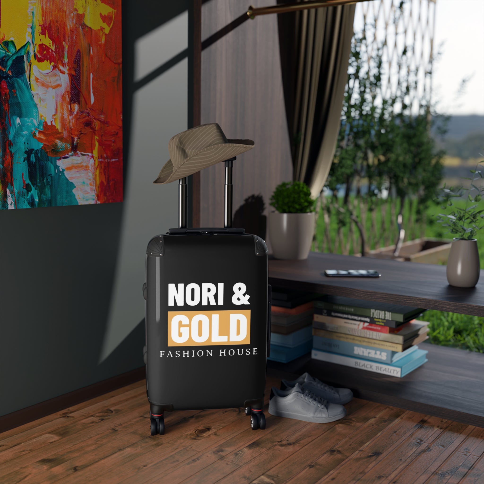 Nori &amp; Gold Original Suitcase