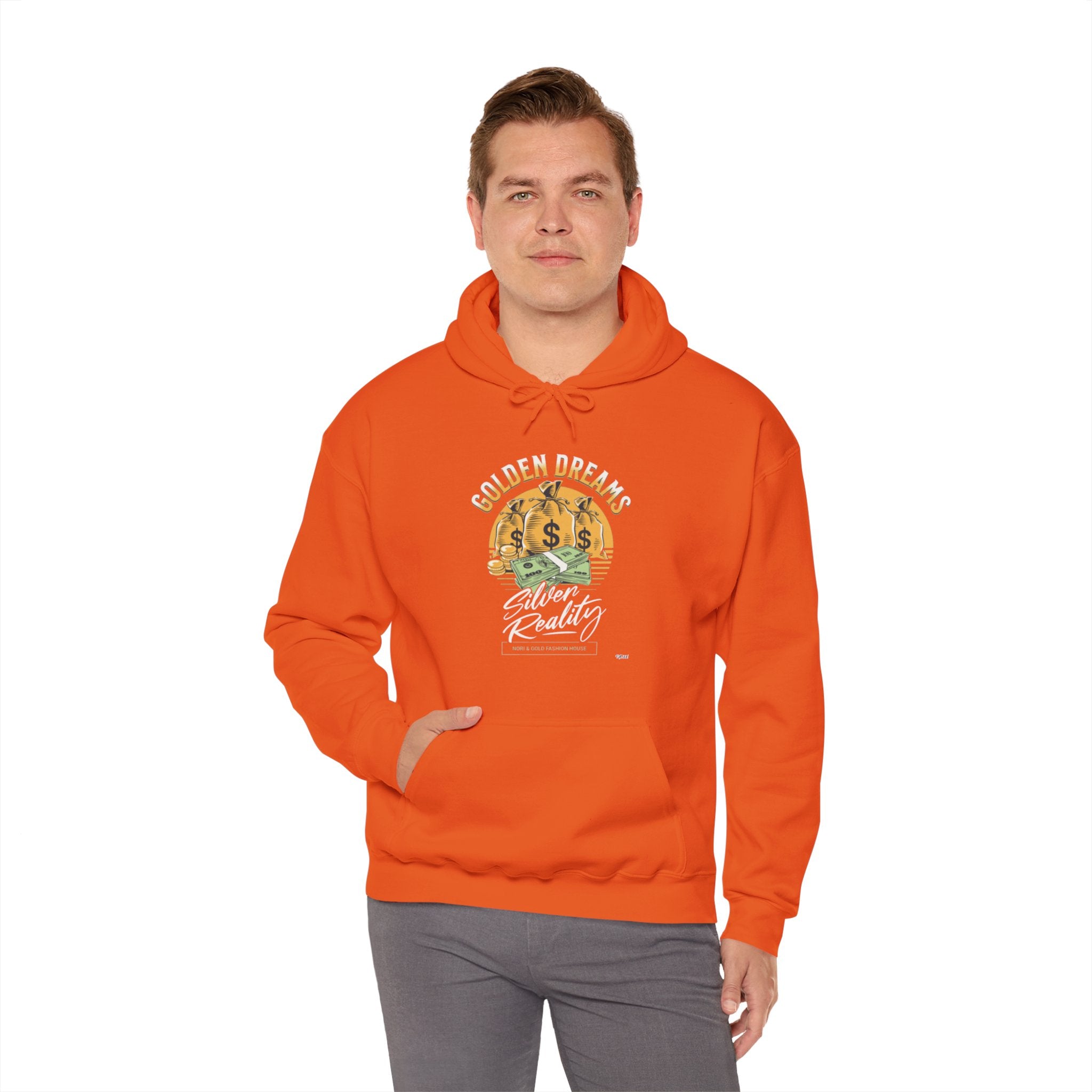 Golden Dreams Unisex Heavy Blend™ Hooded Sweatshirt