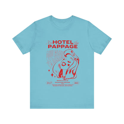 Hotel Pappage Unisex Jersey Short Sleeve Tee