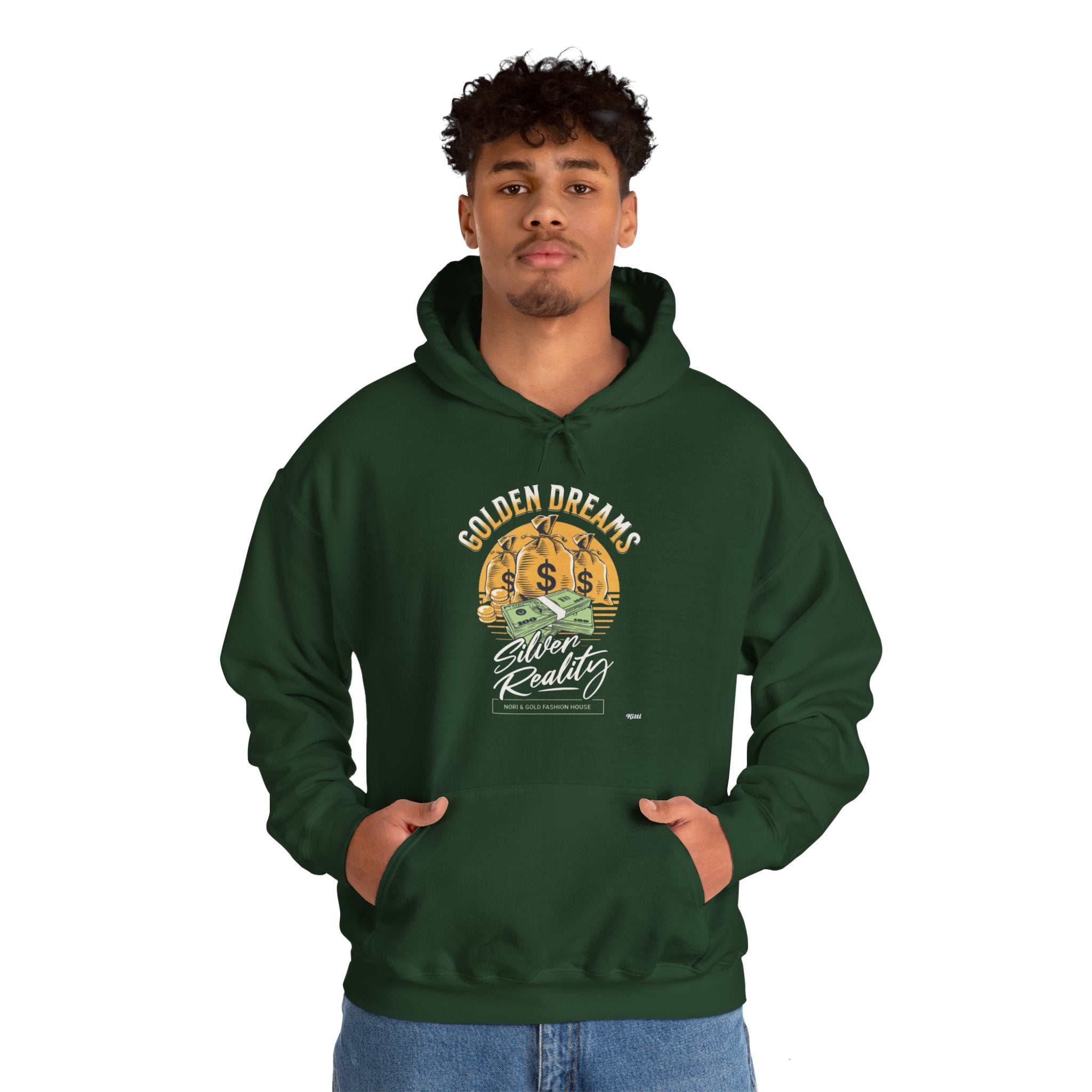 Golden Dreams Unisex Heavy Blend™ Hooded Sweatshirt