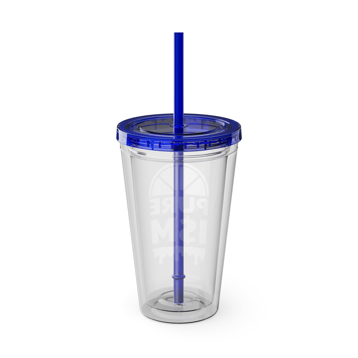 Pure I$M Sunsplash Tumbler with Straw, 16oz