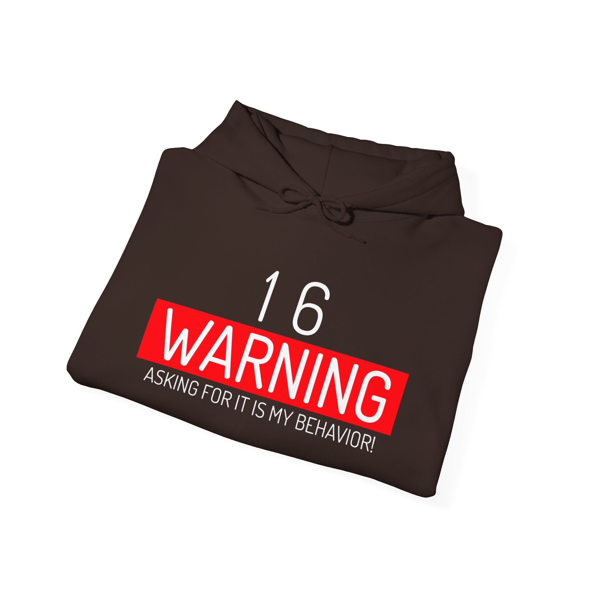 16 Warning Unisex Heavy Blend™ Hooded Sweatshirt