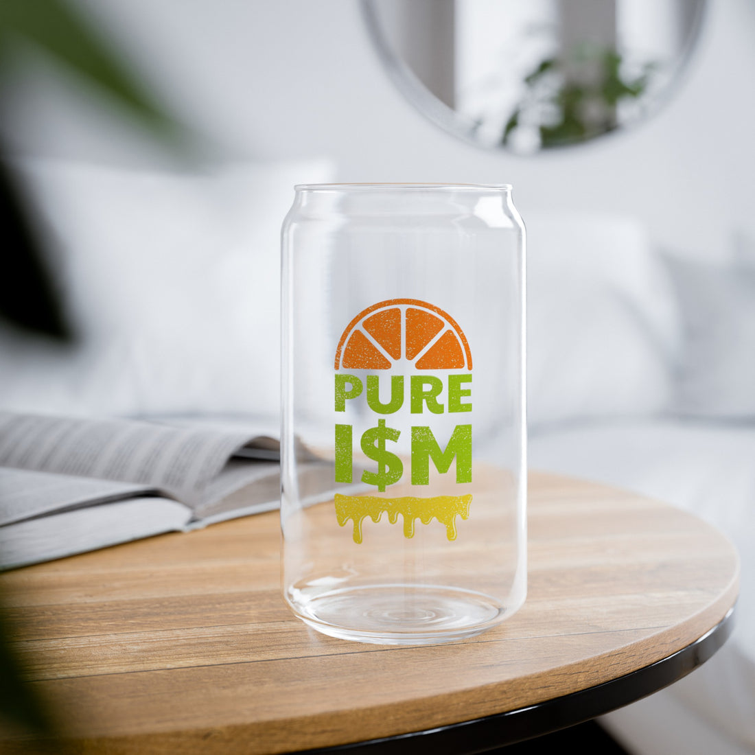 Pure I$m Sipper Glass, 16oz