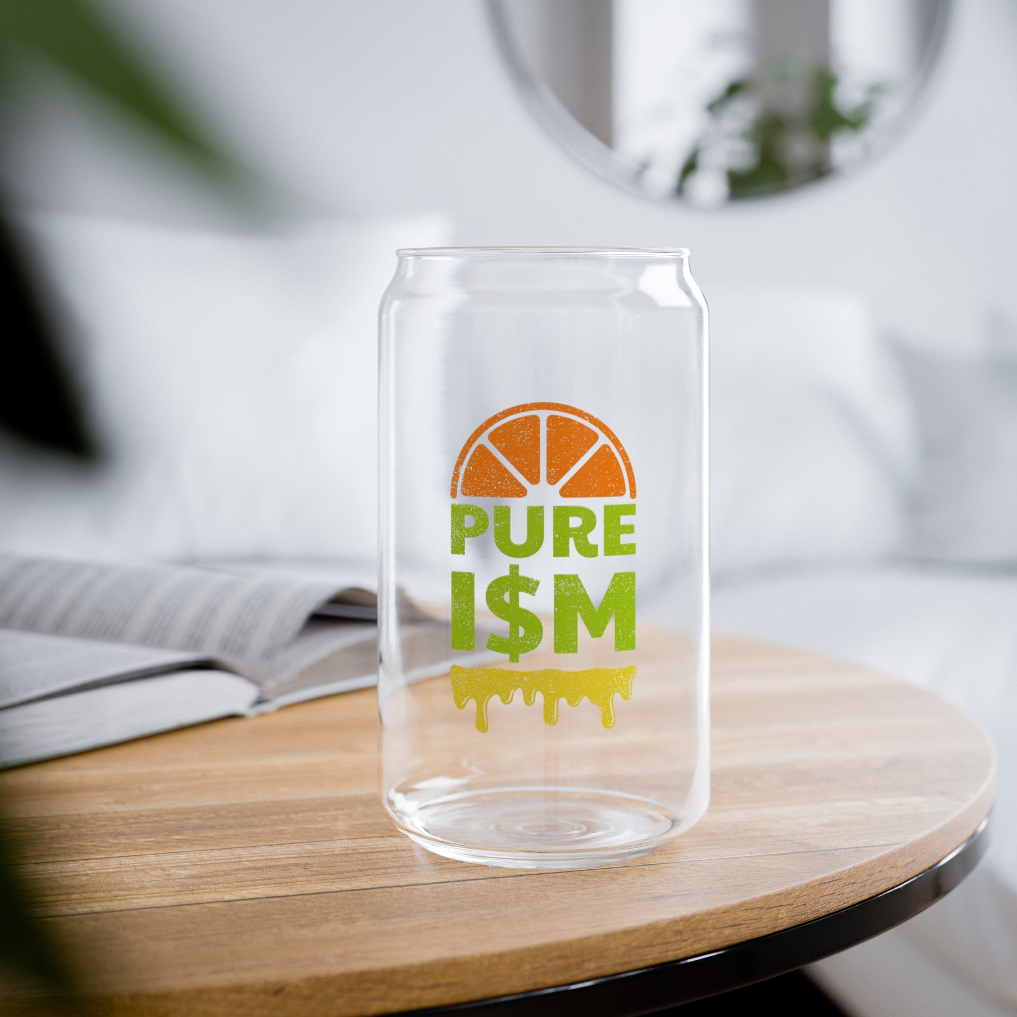 Pure I$m Sipper Glass, 16oz