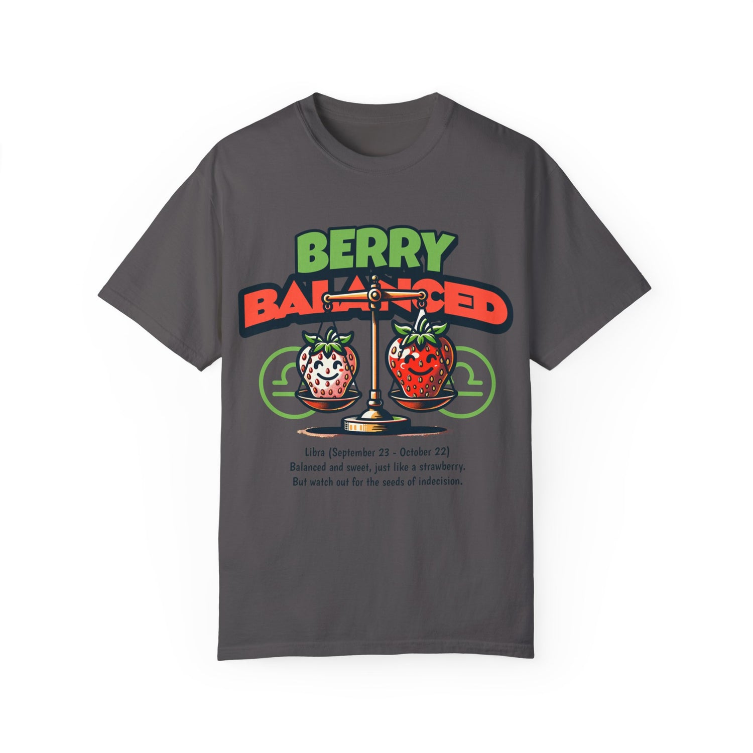 Berry Balanced Unisex Garment-Dyed T-shirt